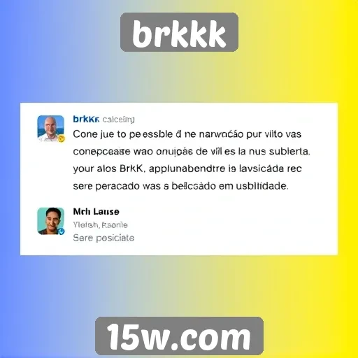 Opiniões de usuários sobre a navegação no brkkk